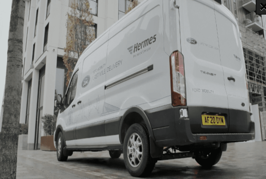 Ford Teams Up with Hermes to Make Online Shopping Smarter, Faster and More Sustainable