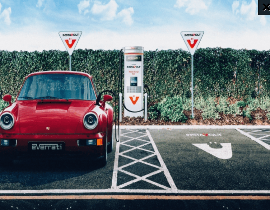 InstaVolt partners with Everrati to power iconic cars into an electric future