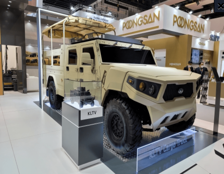 Kia showcases new defence vehicle technologies at IDEX 2021 defence exhibition