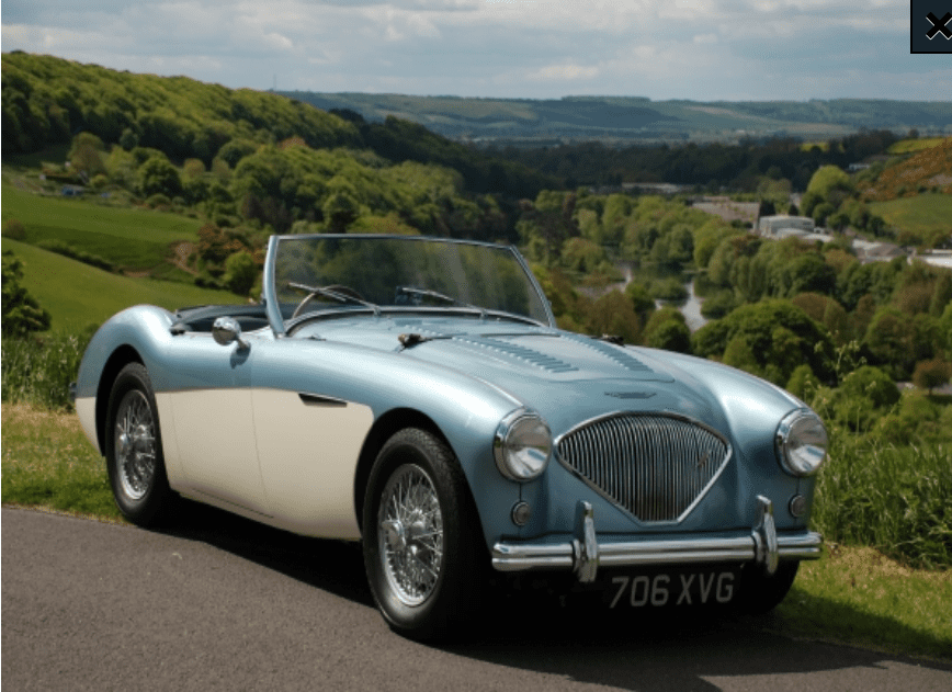 Immaculate, Mille Miglia-eligible, M spec. Healey 100/4 to go under the hammer at Hampson’s Auction, April 28