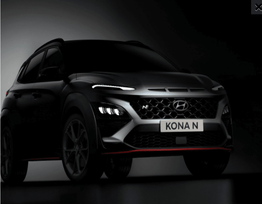 Hyundai Motor reveals first glimpse of all-new KONA N uncovered
