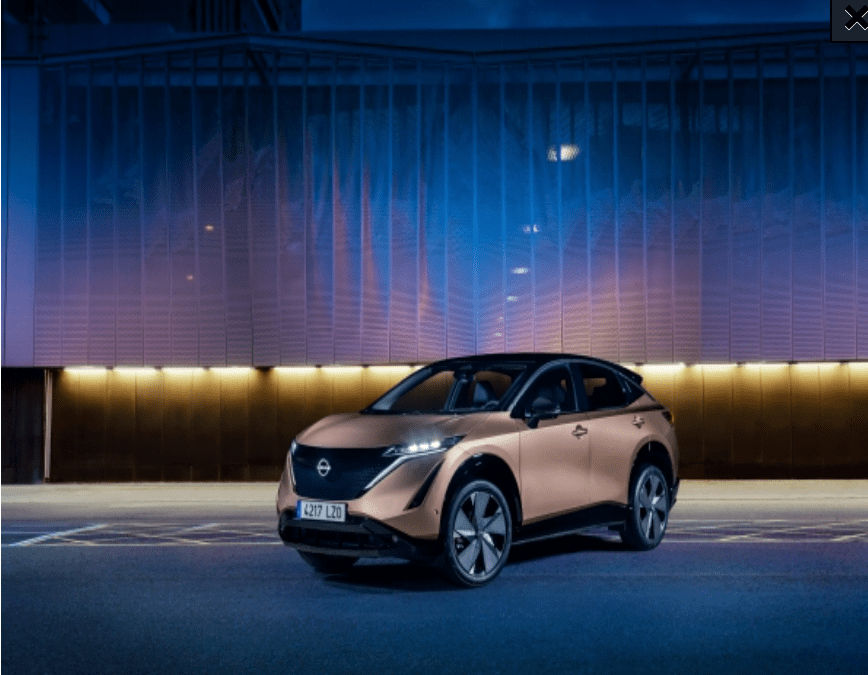 Nissan unveils the colours designed for the new electric age with Ariya’s paint palette
