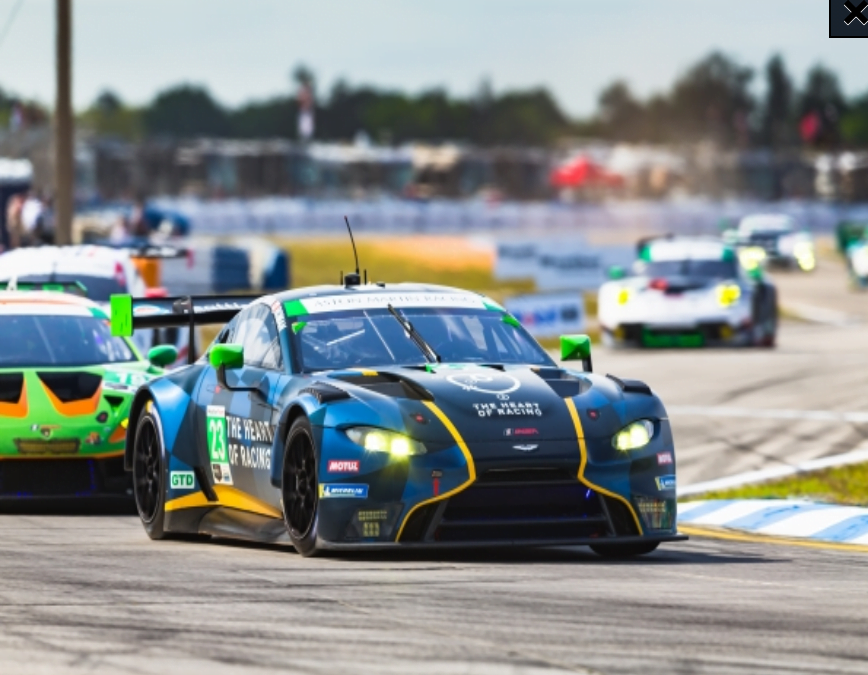 Aston Martin Vantage GT3 claims Sebring 12 Hours podium for second consecutive year