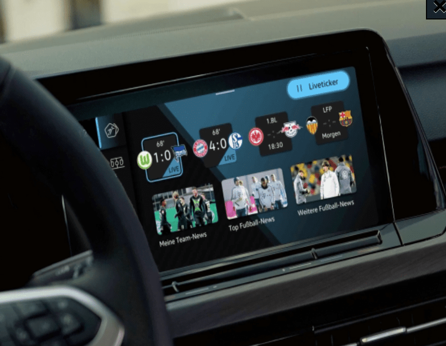 New app for the current Golf: Football fans can always stay on the ball with “We Score”