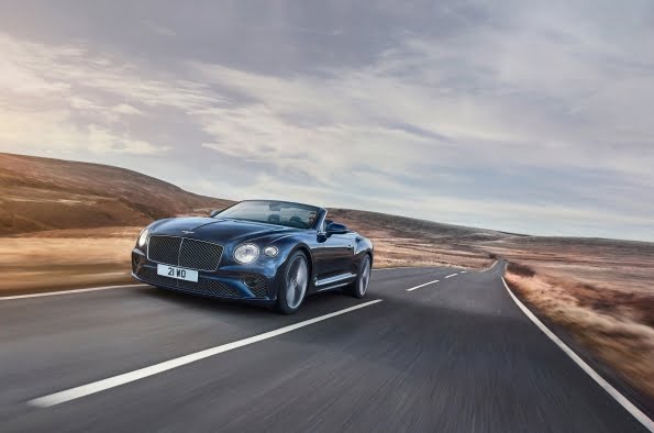 Continental GT Speed Convertible breaks cover for spring