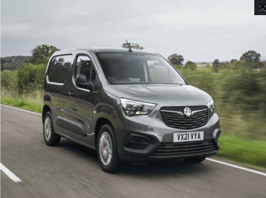 Vauxhall Combo is UK’s best-selling small van