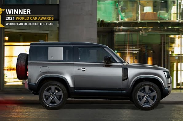 Land Rover Defender crowned 2021 World Car Design of the Year
