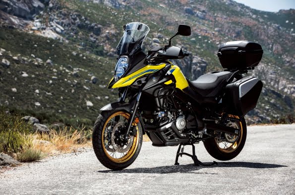 Get £500 of free accessories when buying a new V-Strom 650