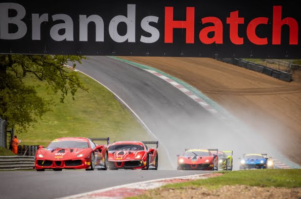 Ferrari Challenge UK – Exciting opening weekend to the season at Brands Hatch