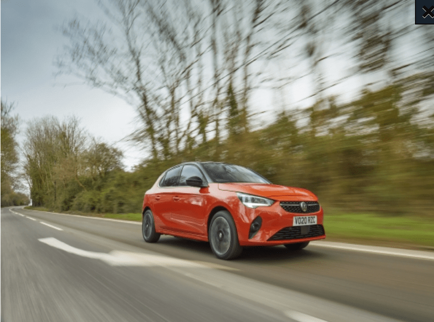 New Vauxhall Corsa retains its place as UK’s best-selling car